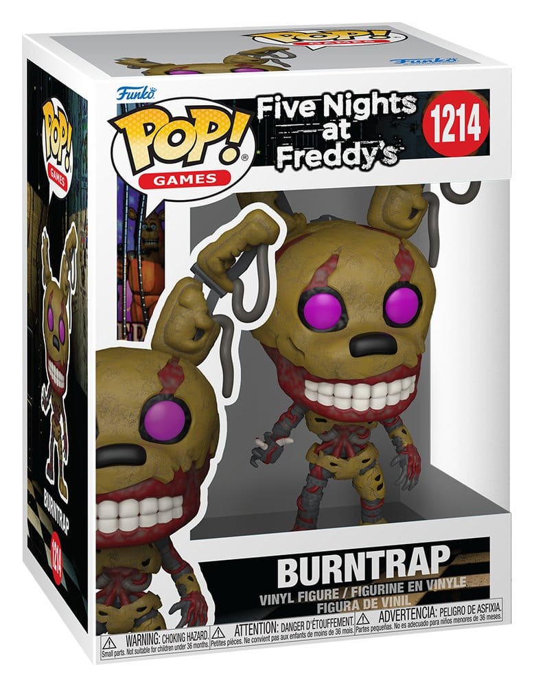 Funko pop games five nights at freddy's burntrap