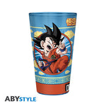 Vaso grande abystyle dragon ball goku y la nube voladora 400 ml