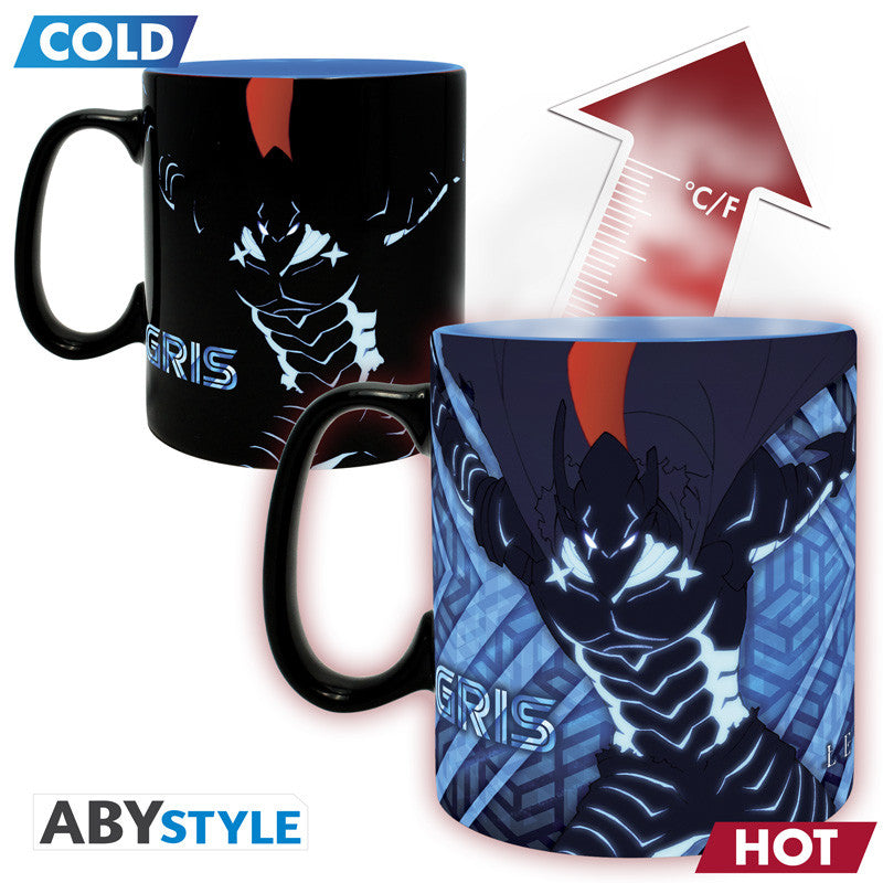Taza termocolora solo leveling jinwoo e igris
