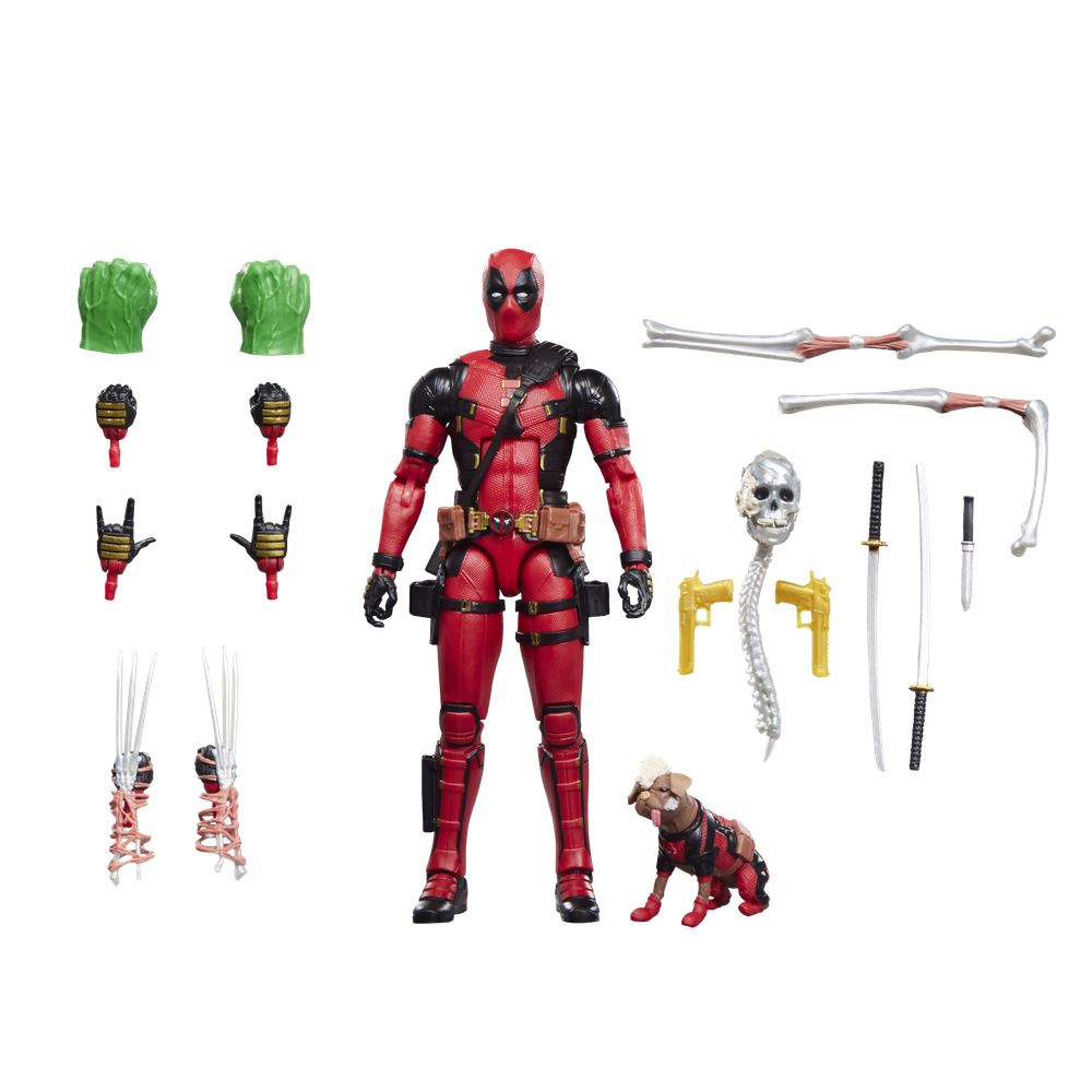 Figura hasbro marvel legends series deadpool & wolverine dogpool (& deadpool)