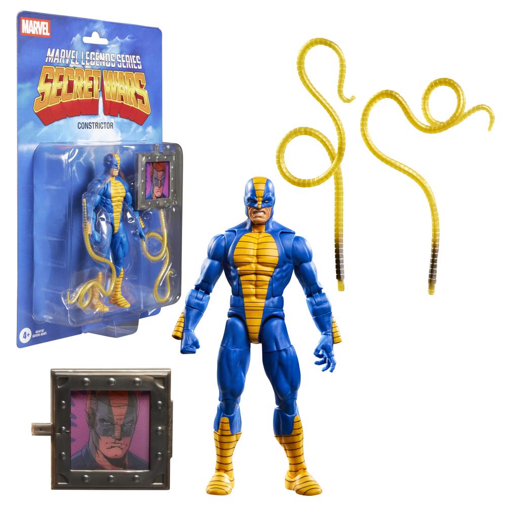 Figura hasbro marvel legends series secret wars constrictor
