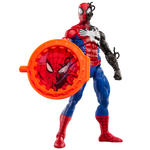 Figura hasbro marvel legends series secret wars spider - man (alien costume)