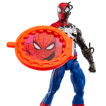 Figura hasbro marvel legends series secret wars spider - man (alien costume)