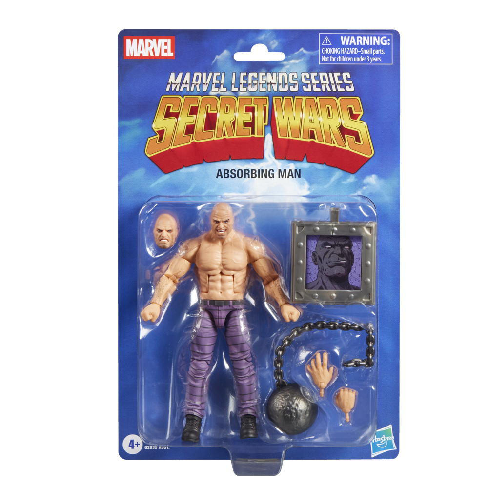 Figura hasbro marvel legends series secret wars absorbing man