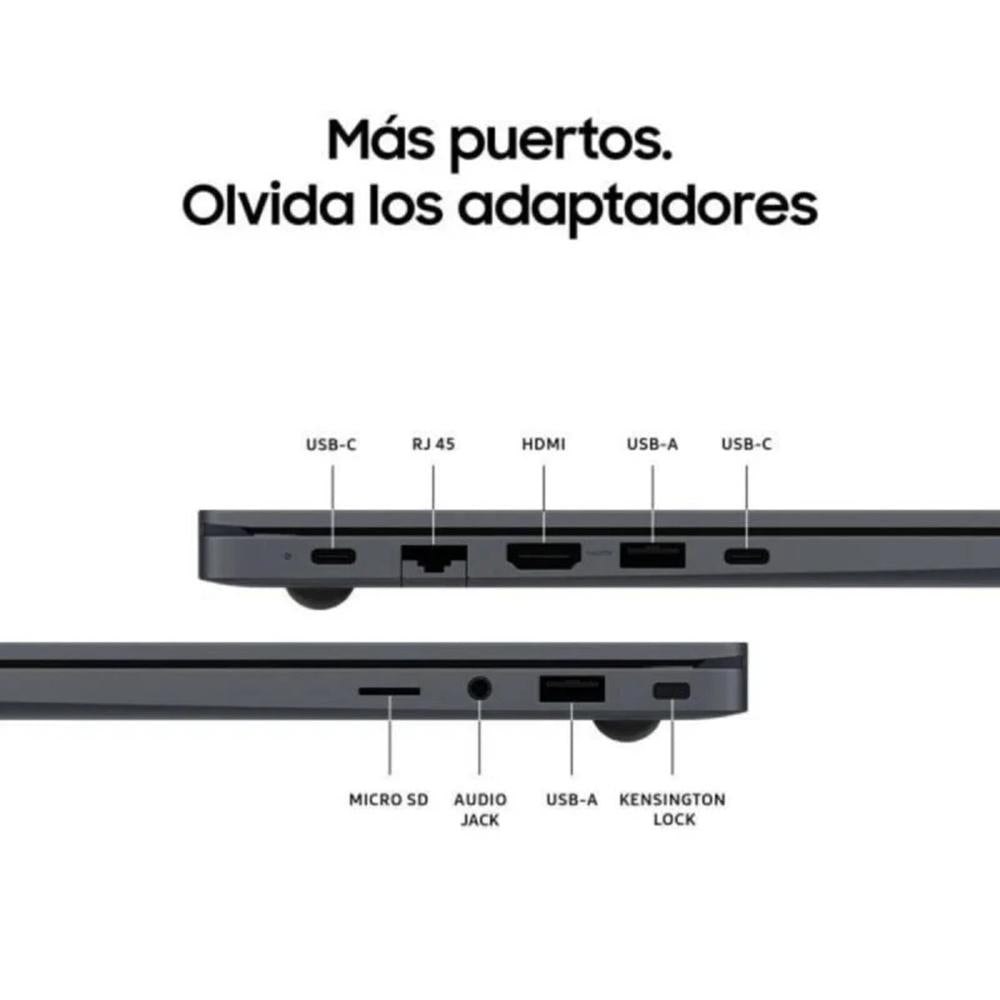 Portatil samsung galaxy book4 i5 - 1335u - 16gb - ssd 512gb - 15.6 pulgadas - w11h