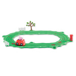 Peppa pig circuito cochecito rojo