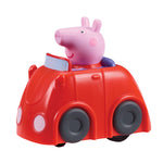 Peppa pig circuito cochecito rojo