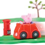 Peppa pig circuito cochecito rojo