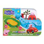 Peppa pig circuito cochecito rojo