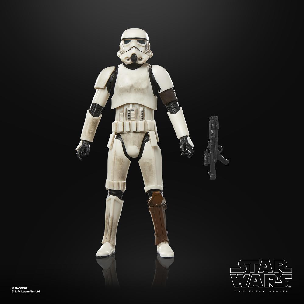 Figura hasbro star wars the black series the mandalorian & grogu imperial remnant stormtrooper