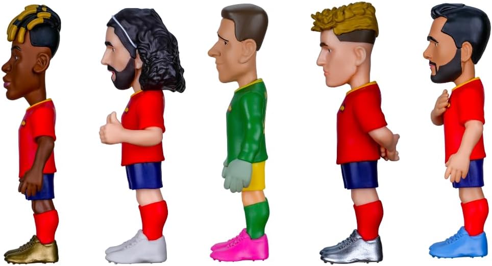 Minix españa mundial pack 5 jugadores