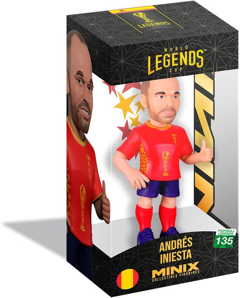 Figura  minix españa iniesta