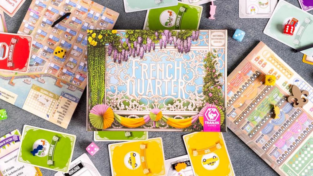 Juego de mesa french quarter