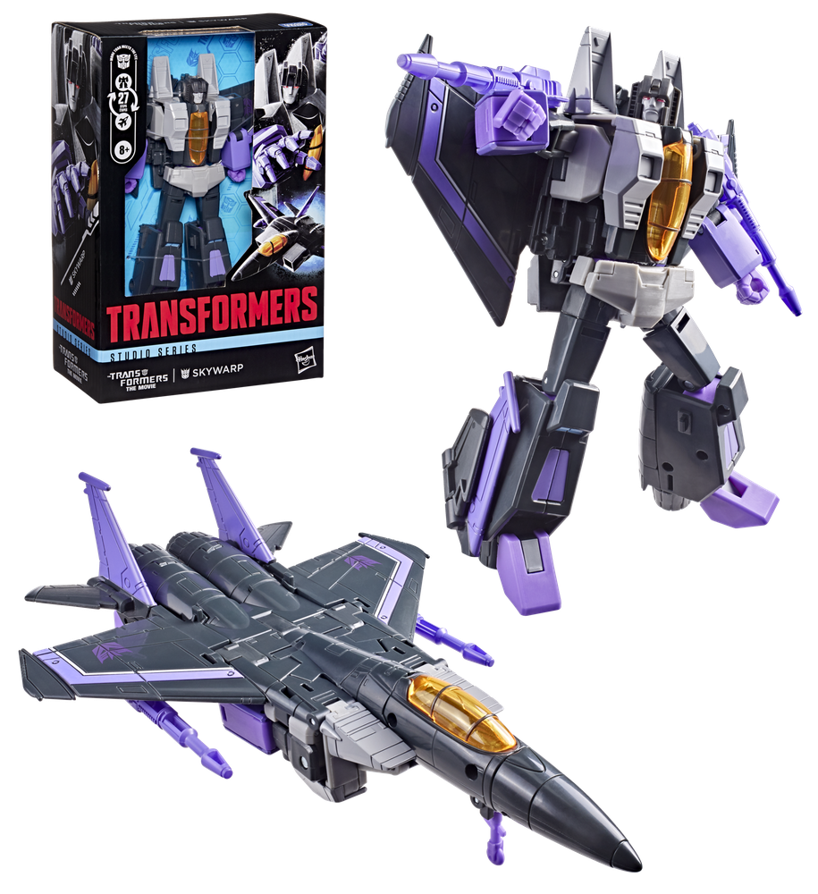 Figura hasbro transformers studio series skywarp