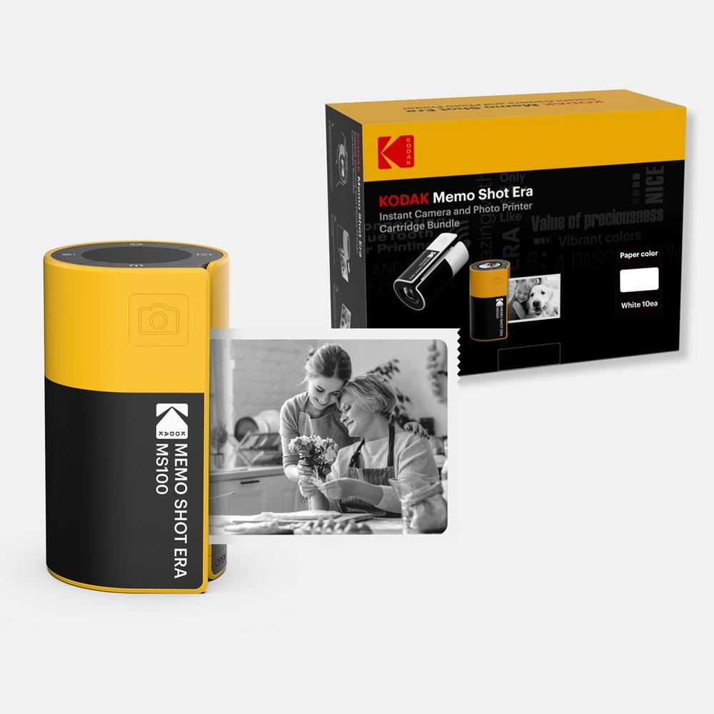 Camara fotos intantanea kodak memoshot era ms100 combo 9 uds papel fotografico