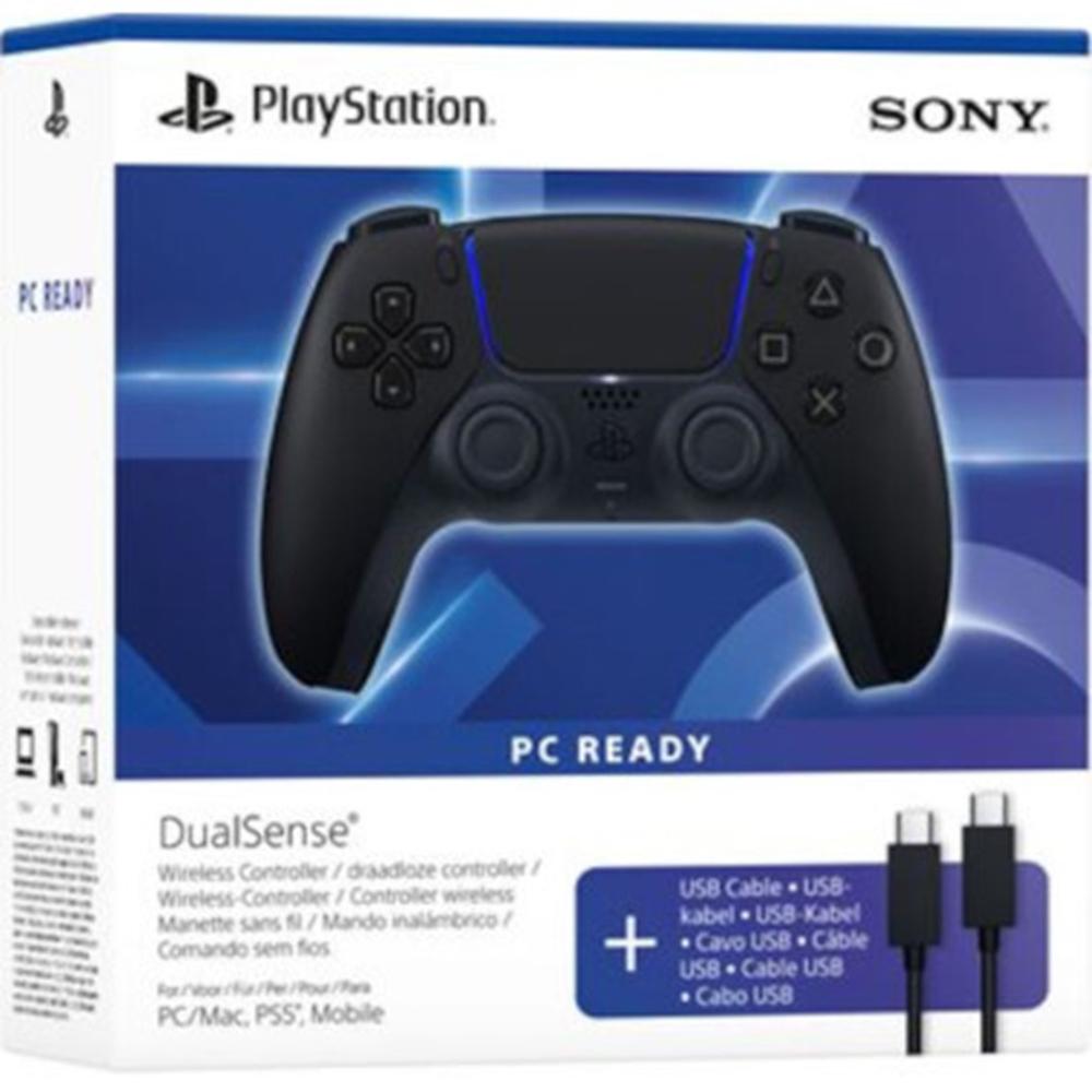 Accesorio sony ps5 -   mando dualsense + usb para pc