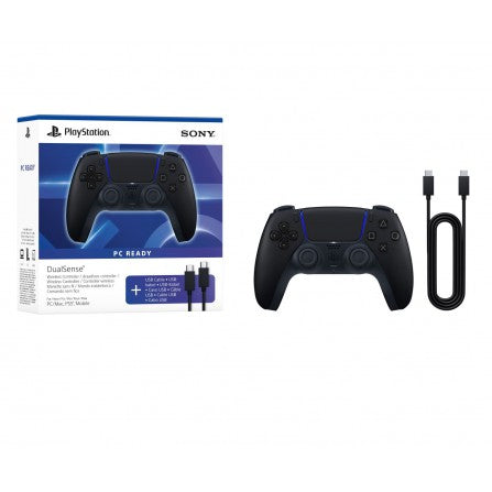 Accesorio sony ps5 -   mando dualsense + usb para pc