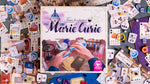 Juego de mesa tras los pasos de marie curie