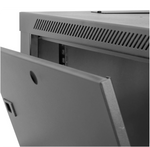 Armario rack de suelo 19 pulgadas phasak pro 27u negro 600x1000 montado pho 6127
