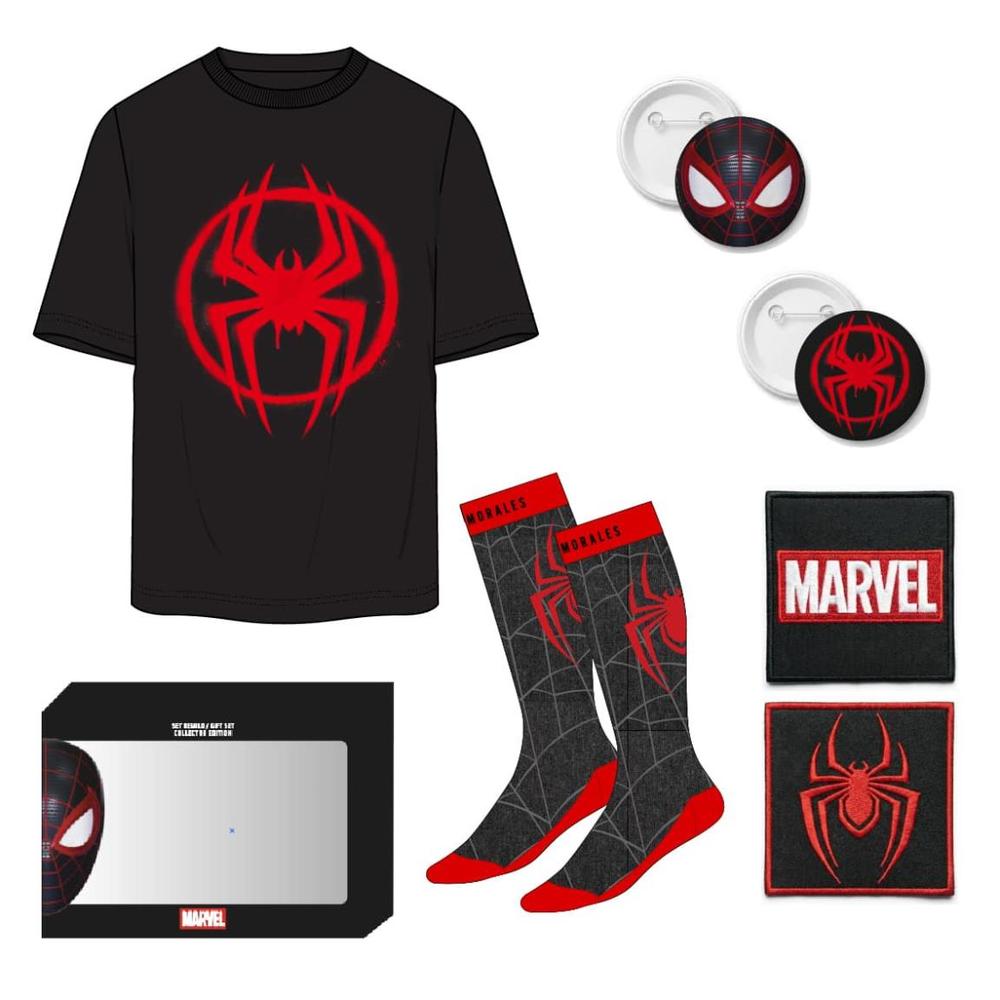 Camiseta corta single jersey set spiderman xl
