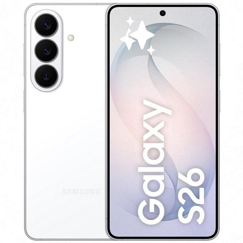 Telefono movil smartphone movil samsung galaxy s26 5g 12gb - 512gb - 6.3 pulgadas - blanco