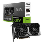 Tarjeta grafica asus nvidia dual rtx 5060 ti 8gb gddr7 -  3x dp -  1x hdmi pci express 5.0