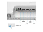 Monitor led 23.8 pulgadas benq gw2486tc ips -  fhd -  dp -  hdmi -  usb tipo c -  100hz -  5ms -  vesa 100x100