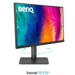 Monitor led 27 pulgadas benq pd2706qn ips -  qhd -  dp -  hdmi -  usb tipo c -  100hz -  5ms -  vesa 100x100