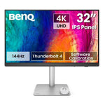 Monitor led 31.5 pulgadas benq designer pd3226g ips -  4k uhd -  dp -  hdmi -  144hz -  1ms -  vesa 100x100