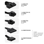 Fuente de alimentacion coolbox atx 550w powerline iii 85%