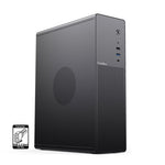 Caja ordenador coolbox matx slim t100 usb - c 3.2 gen1 full metal s - fte + 1 vent. 90mm