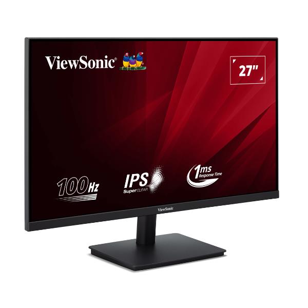 Monitor led 27 pulgadas viewsonic va270 - h - 2 ips -  fhd -  hdmi -  vga -  100hz -  1ms