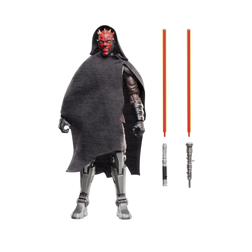Figura hasbro star wars the black series maul -  shadow lord maul