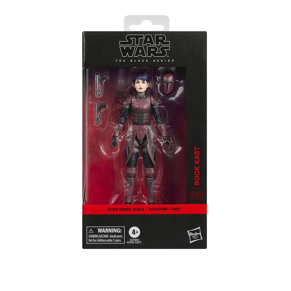 Figura hasbro star wars the black series maul -  shadow lord rook kast