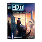 Juego de mesa exit: conspiración en venecia