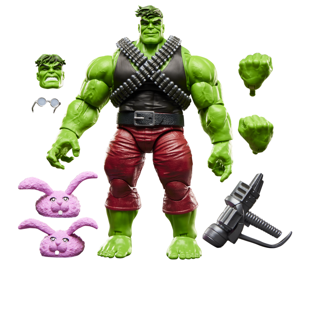 Figura hasbro marvel legends series the incredible hulk professor hulk