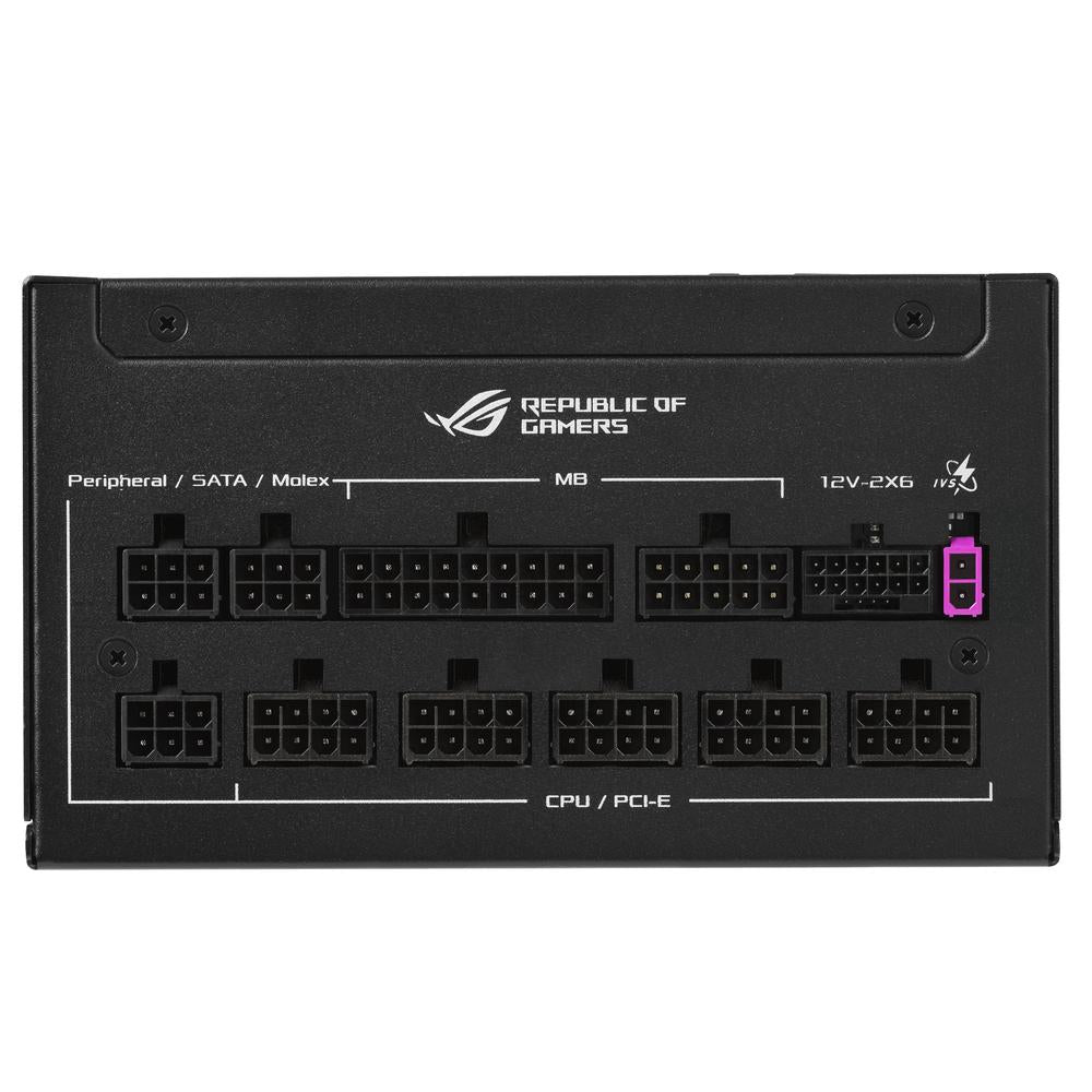 Fuente alimentacion asus rog strip 850p gaming atx 850w negra