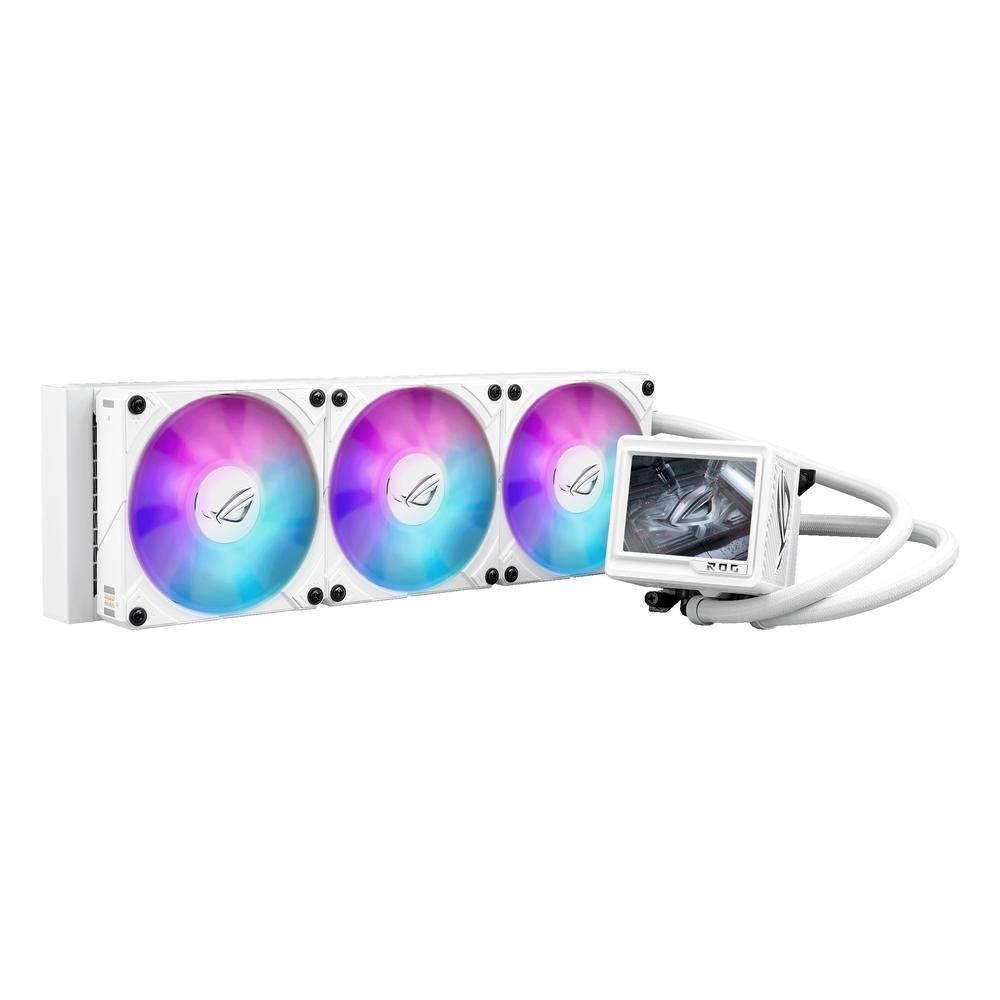 Kit refrigeración liquida ASUS rog ryujin iii 360 argb extrema 3x 120mm blanca