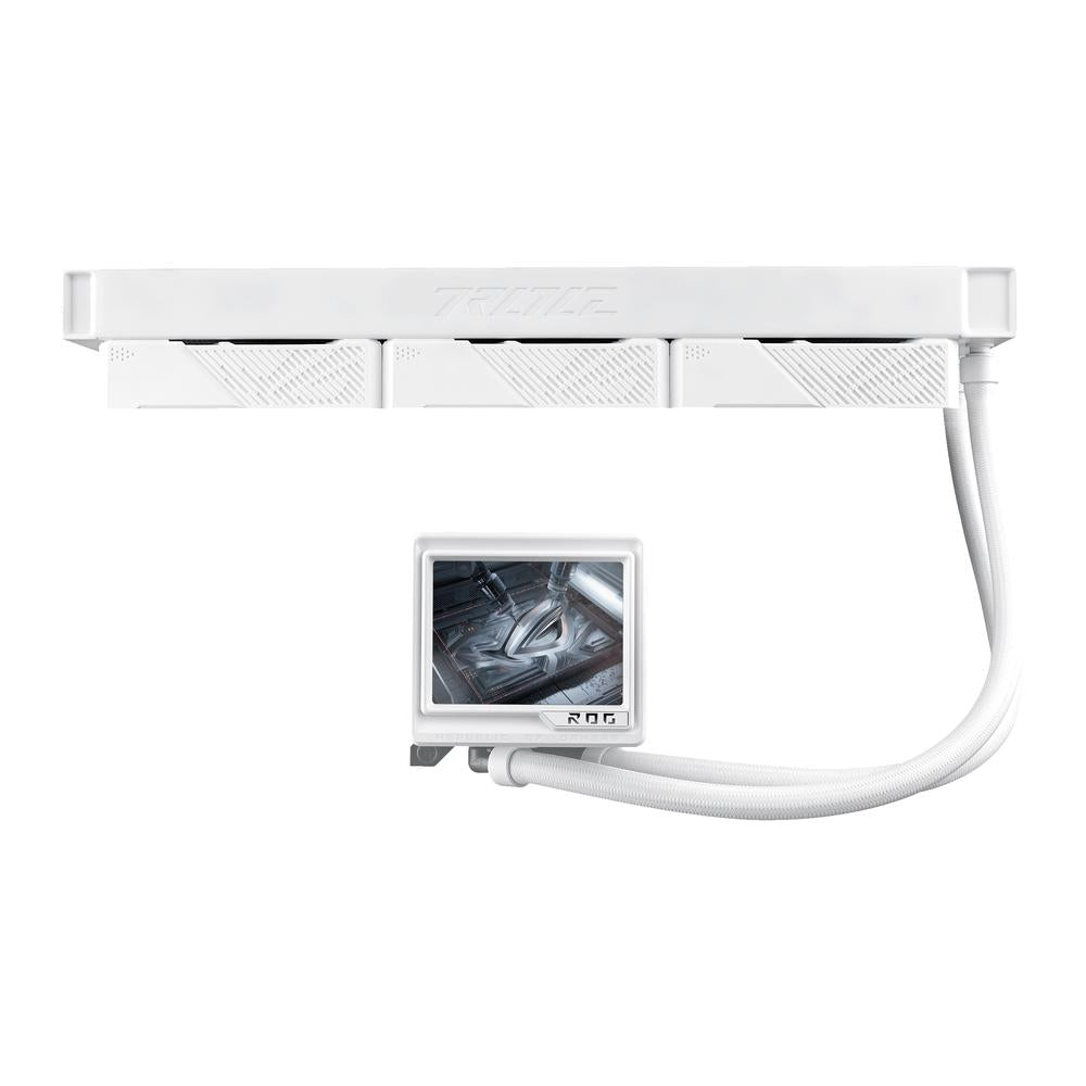 Kit refrigeracion liquida asus rog ryujin iii 360 argb extrema 3x 120mm blanca