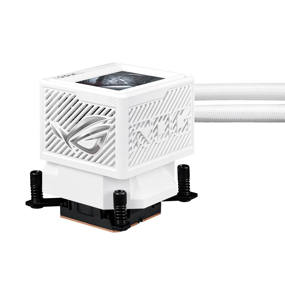Kit refrigeracion liquida asus rog ryujin iii 360 argb extrema 3x 120mm blanca