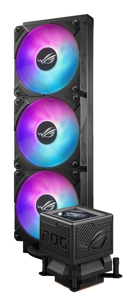 Kit refrigeracion liquida asus rog ryujin iii 360 argb extrema 3x 120mm negra