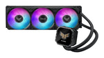 Kit refrigeracion liquida asus tuf gaming lc iii 360 argb lcd 3x 120mm negro