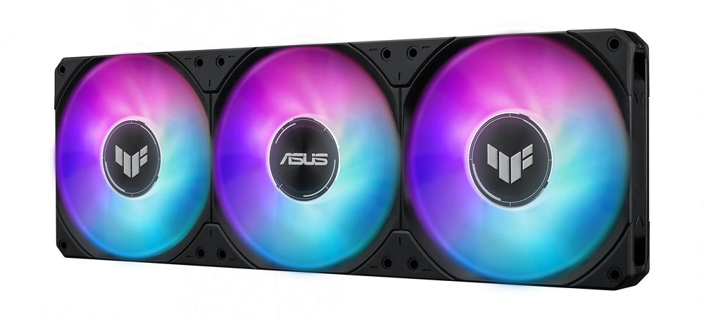 Kit refrigeracion liquida asus tuf gaming lc iii 360 argb lcd 3x 120mm negro