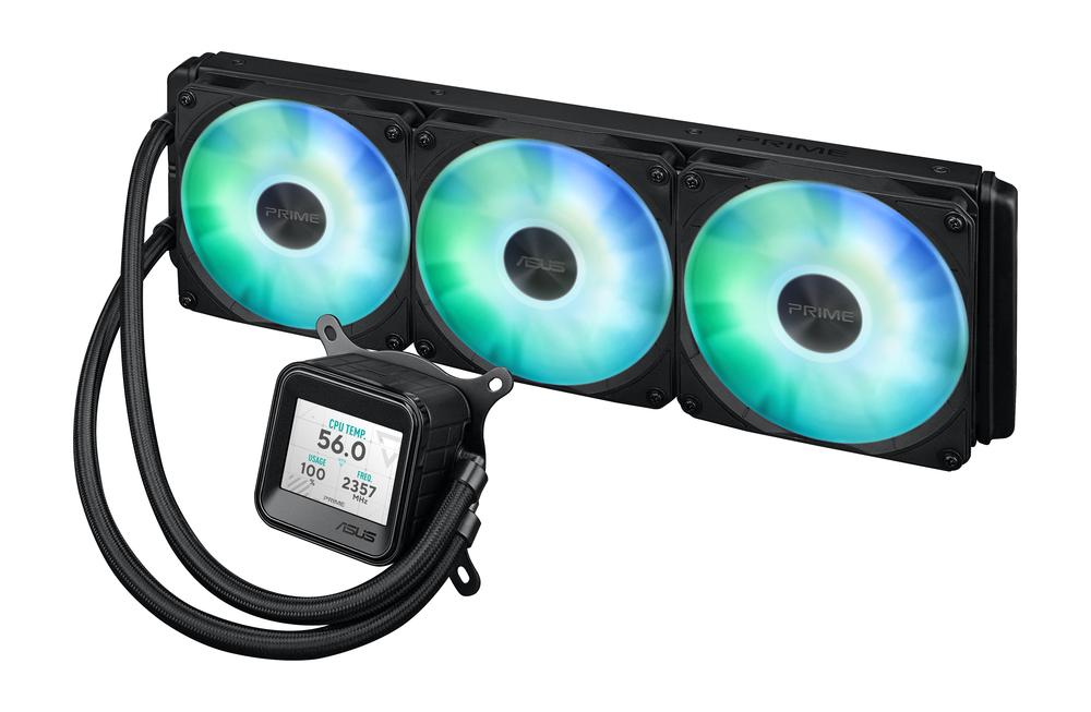 Kit refrigeracion liquida asus prime lc 360 argb 3x 120mm negro