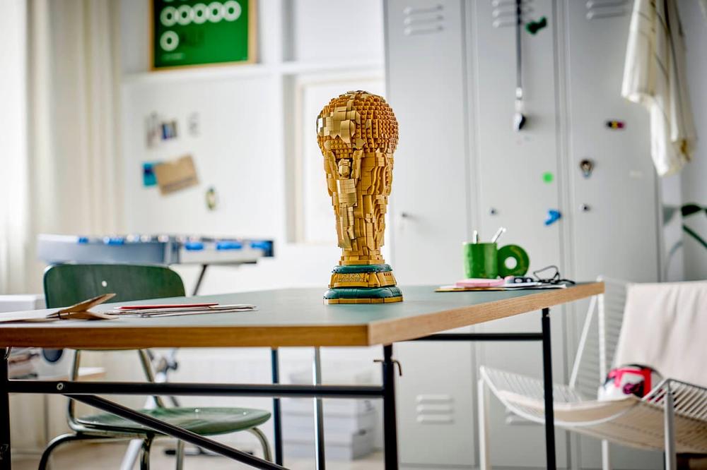 Lego trofeo oficial de la copa mundial de la fifa