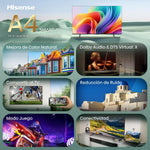 Tv hisense 40 pulgadas qled fhd - 40a4s - smart tv