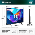 Tv hisense 55 pulgadas led 4k uhd -  55a6s -  smart tv