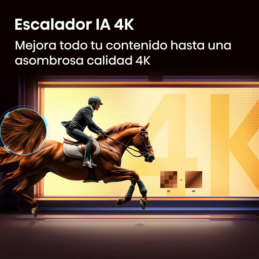 Tv hisense 65 pulgadas qled 4k uhd - 65e7s - smart tv