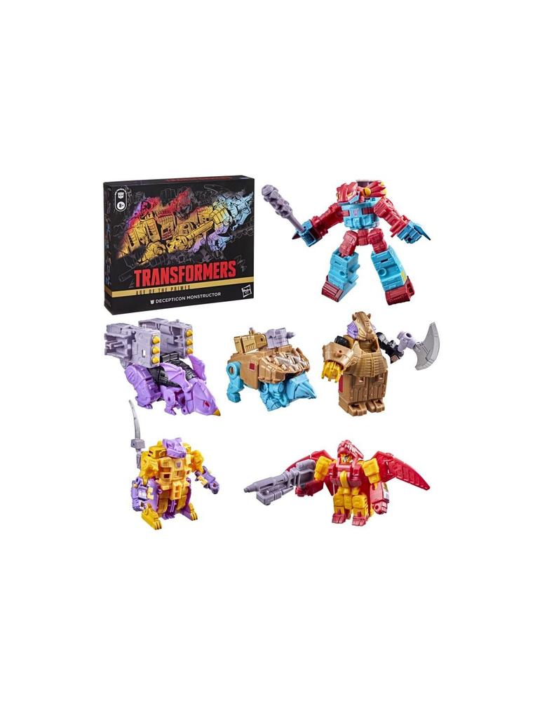 Figuras hasbro transformers age of the prime decepticon monstructor
