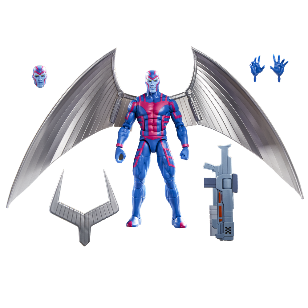 Figura hasbro marvel legends series x - men '97 archangel